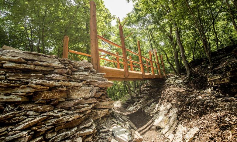 Lake Leatherwood bike trail, Eureka Springs